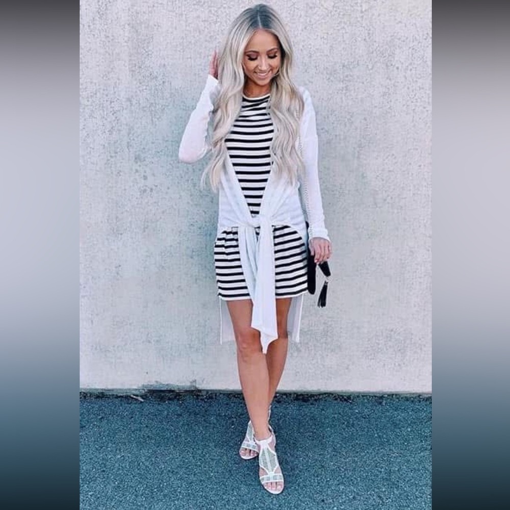 NanaMacs Kayline’s Spring Style Box Dress (black/white)